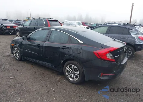 2017 Honda Civic Lx from USA, damaged, VIN 19XFC2F53HE044092